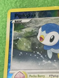 Pokemon TCG Card Game Piplup 72/100 Majestic Dawn Reverse Holo - Image 3