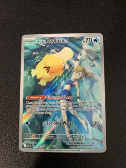 Pokemon TCG Misty's Psyduck 193/182 Sv10: Destined Rivals Illustration Rare - Image 1