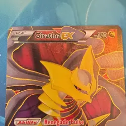 Pokemon Giratina EX Full Art Ultra Rare Holo 93/98 XY Ancient Origins 170 HP TCG - Image 3