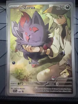 N's Zorua - 189 Journey Together Pokemon Center Exclusive Promo - Image 1