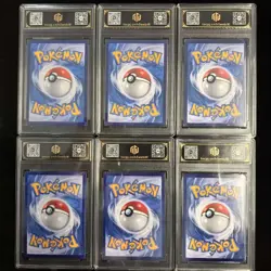 Pokemon CHN Eevee Evolution V Set 6 TOC Graded 10 Nine Colors & Gem Pack 2 BW17 - Image 2