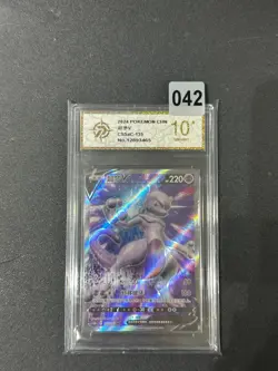 Pokemon TCG S-Chinese Mewtwo V CS5aC 135/127 SR Grade 10 - Image 1