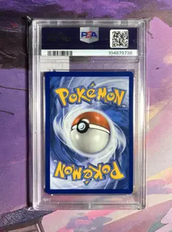 2025 Pokemon Prismatic Evolutions #062 Houndour Master Ball Reverse Holo PSA 10 - Image 3