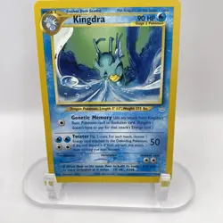 Kingdra 19/64 Neo Revelation NM Rare WOTC Pokemon TCG Vintage Single - Image 1