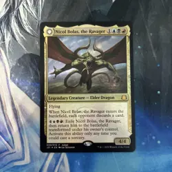 Mtg Dragon Of Destruction Nicole Bolas Judge Reward English - Image 1