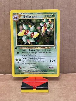 Bellossom 3/111 1st Edition Holo Neo Genesis Holo Rare Beautiful Gradable - Image 1