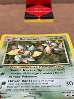 Bellossom 3/111 1st Edition Holo Neo Genesis Holo Rare Beautiful Gradable - Image 2