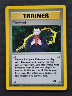 Giovanni #18 / 132 Gym Challenge Holo - NM - Pokemon 2000 TCG WOTC Vintage - Image 1