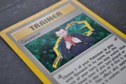 Giovanni #18 / 132 Gym Challenge Holo - NM - Pokemon 2000 TCG WOTC Vintage - Image 4