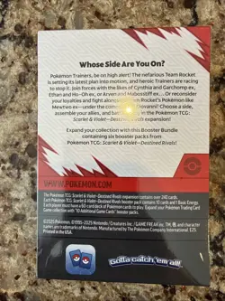 Pokemon Scarlet & Violet Destined Rivals Booster Bundle Box Sealed - Image 2