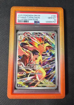 Pokemon Ethan's Typhlosion 190 Destined Rivals PSA 10 GEM MINT - Image 1