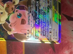 Pokemon TCG Mega Lopunny & Jigglypuff GX 165/236 Cosmic Eclipse Mint Condition - Image 4