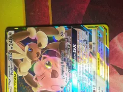 Pokemon TCG Mega Lopunny & Jigglypuff GX 165/236 Cosmic Eclipse Mint Condition - Image 5