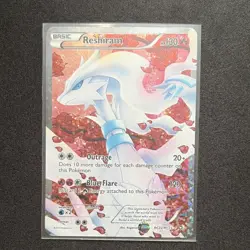 Reshiram Legendary Treasures RC22/RC25 Holo Full Art Ultra Rare Pokemon TCG - Image 1