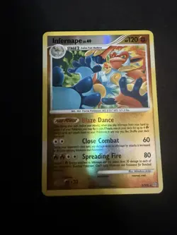 Pokemon Card - Infernape Stormfront 3/100 Holo Reverse Holo Rare - Image 1