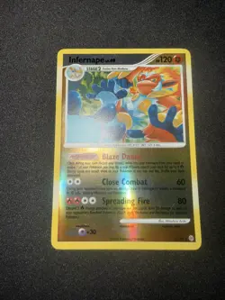 Pokemon Card - Infernape Stormfront 3/100 Holo Reverse Holo Rare - Image 4