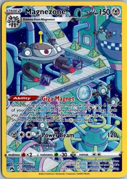 Magnezone Ultra Rare Crown Zenith: Galarian Gallery GG18/GG70 NM Pokemon - Image 1