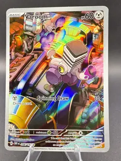 Pokemon TCG Varoom Sv03: Obsidian Flames 206/197 Holo Illustration Rare Card - Image 1