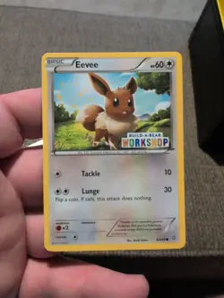Pokemon Eevee Build a Bear Workshop Promo Card 63/98 Nm - Image 1