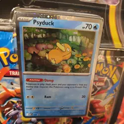 Pokemon Mega Evolution Psyduck 3 Booster Blister Pack - Image 2