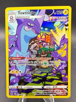Toxtricity GG09/GG70 Ultra Rare Holo Pokemon TCG Crown Zenith - Image 1