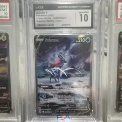 Pokemon TCG Suicune V Ultra Rare Holo 210 HP Crown Zenith GG38/GG70 CGC 10 - Image 1