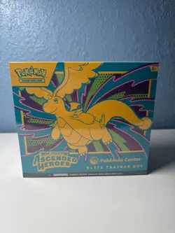 Pokemon Ascended Heroes - Pokemon Center Elite Trainer Box ETB Sealed - Image 1