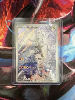 Pokemon N’s Reshiram 167/159 SV09 Journey Together – Illustration Rare Holo - Image 1