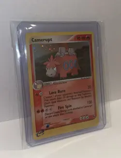 2003 Pokemon Camerupt 4/104 Holo EX Ruby & Sapphire - Image 3