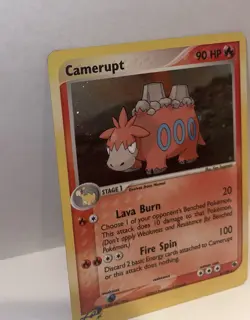 2003 Pokemon Camerupt 4/104 Holo EX Ruby & Sapphire - Image 4
