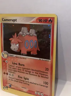 2003 Pokemon Camerupt 4/104 Holo EX Ruby & Sapphire - Image 5