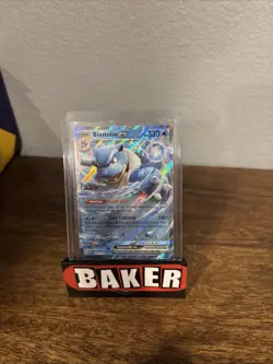 Blastoise ex 009/165 Sv: Scarlet & Violet 151 Holo Pokemon Tcg - Image 1