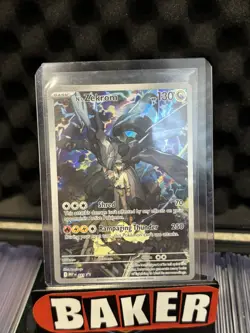 Pokemon N's Zekrom 031 Mega Dream Ex Full Art Holo Rare 130HP Black Star Promo - Image 1
