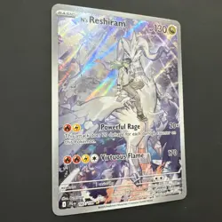 N's Reshiram 167/159 Journey Together Promo Pokemon Card - Image 5