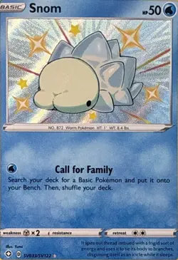 Snom SV033/SV122 Shiny Rare Shining Fates Shiny Vault Pokemon LP - Image 1