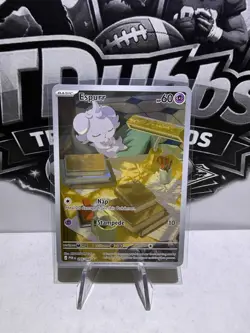 Pokemon TCG Espurr Perfect Order Illustration Rare NM - Image 1
