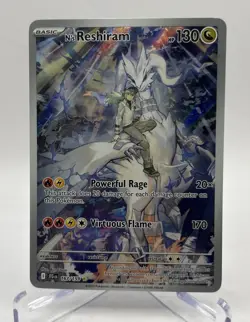 2025 Pokemon TCG N's Reshiram Holo Card 167/159 Sv09: Journey Together - Image 1