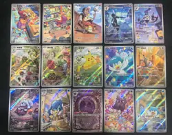 2025 Pokemon TCG S-CNC Quaxly Ceruledge Fuecoco Holo CBB1C 0509/09 Lot*15 TB44 - Image 3