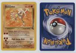 Hitmonlee Pokemon Fossil #22 1999 - Image 3