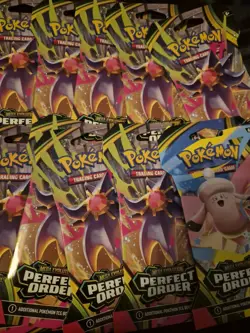 Pokemon TCG: Perfect Order Sleeved Booster Pack LOT OF 20 SEALED - Image 3