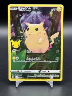 Pokemon TCG Pikachu 005/025 Celebrations Holo - Image 1