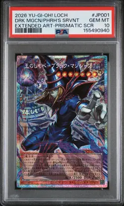 💎 USA SELLER PSA 10 Dark Magician Yugioh LOCH-JP001 Limit Over PRISMATIC sdy 💎 - Image 1