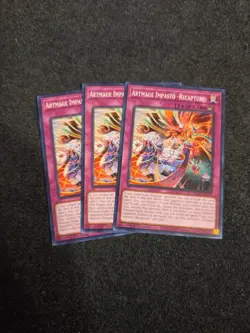 YUGIOH x3 BLZD-EN072 ARTMAGE IMPASTO -RECAPTURE- - COMMON 1st EDITION - Image 1