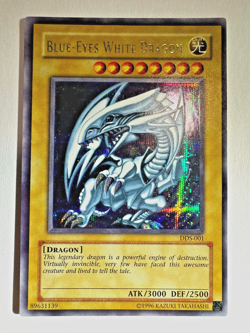 Yu-Gi-Oh! Blue-Eyes White Dragon DDS-001 Dark Duel Stories Card - Image 1