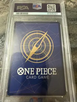PSA 9 GEM MONKEY D. LUFFY #13 (OP06-013) ALT ART WINGS OF THE CAPTAIN ONE PIECE - Image 2
