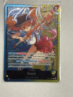 Bandai One Piece CCG Nami OP11-041 Leader Special Foil Alt Art 5000 Power - Image 2