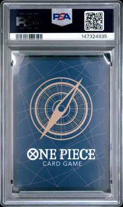 2025 ONE PIECE JAPANESE OP14-THE AZURE SEA'S SEVEN YOU'LL FRIGHTEN ME... PSA 10 - Image 2