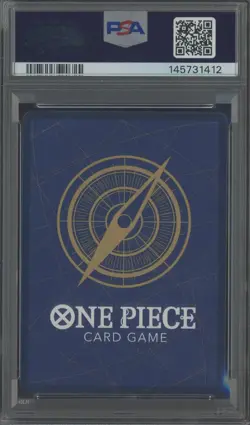 2024 One Piece OP08 EN Monkey D Luffy Treasure Rare #109 PSA 10 GEM MINT - Image 2