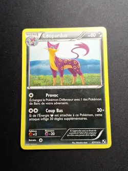 Leopardus 67/114 NB Noir et Blanc de Base Carte Pokemon FR - Image 1