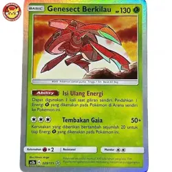 Shining Genesect Berkilau AS2a 029/171 Shining Legends Holo Pokemon Indonesia - Image 1